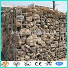 construction de mur de gabion de zinc 6mm